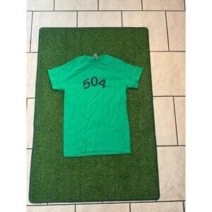 Green 504 Graphic T-Shirt Size S